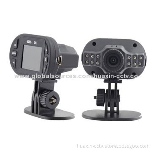 1.5-inch 12IR lights full/HD 1,080p mini car DVR C600